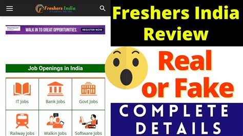 freshersindia.in Reviews .